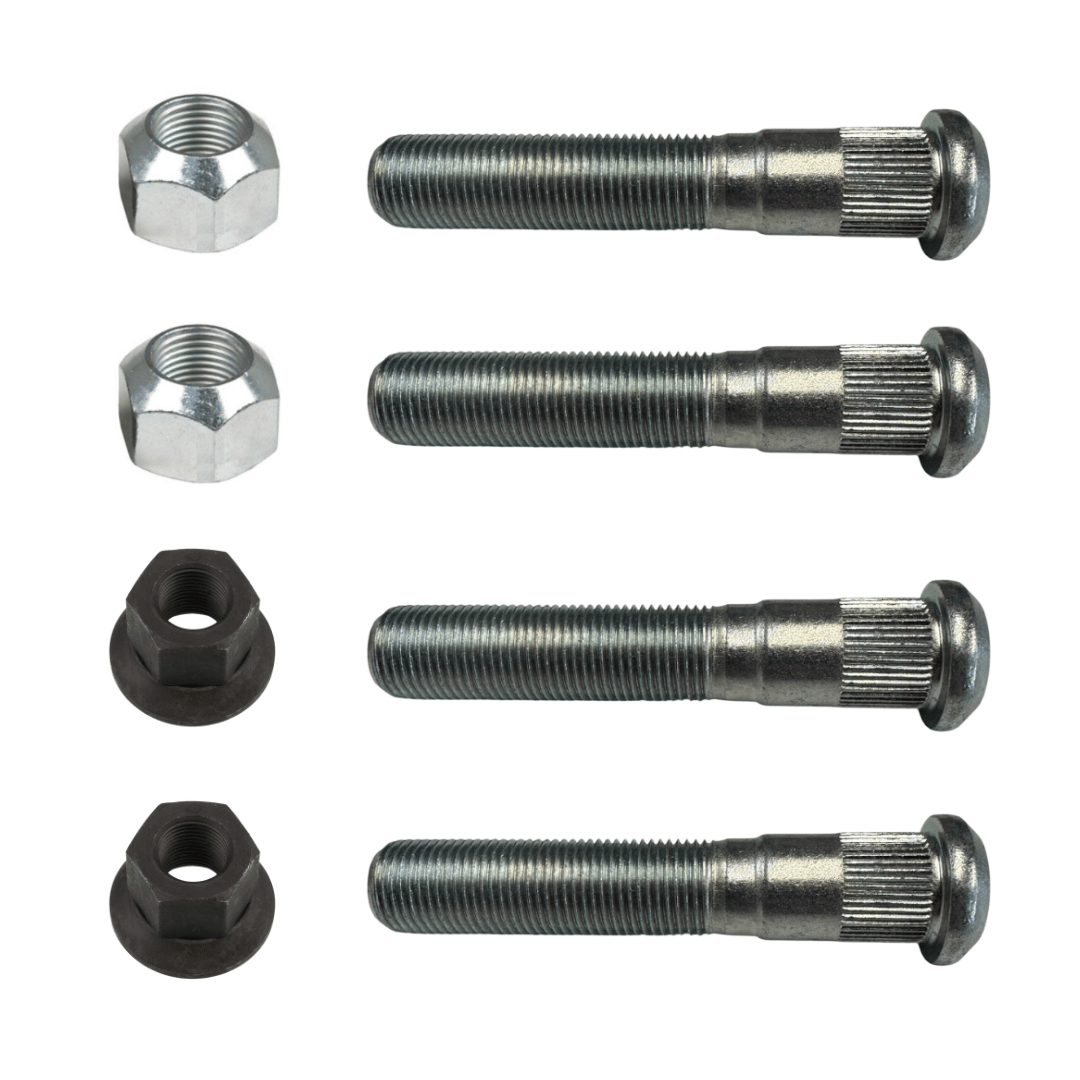 5/8-18 trailer stud with swivel flange nut or standard cone nut