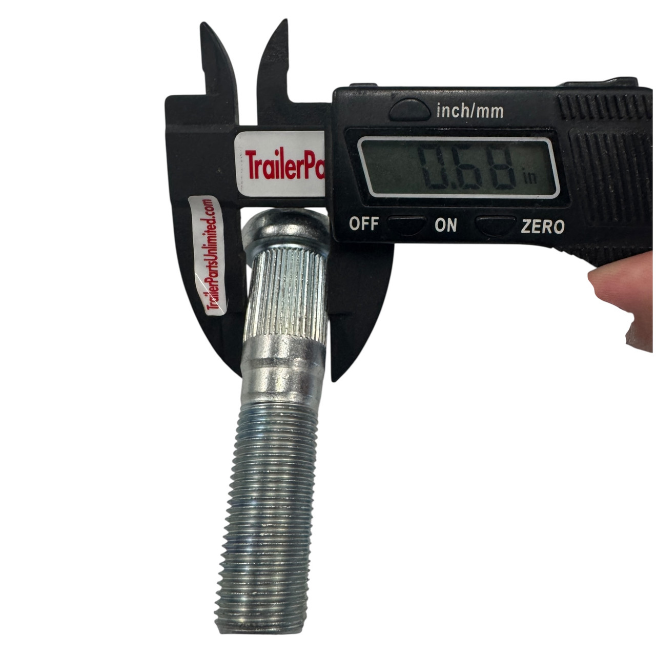 Replacement trailer hub stud for 7k-8k Trailer Axles 5/8" Stud
