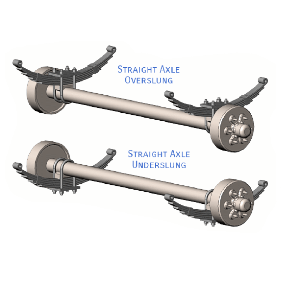 overlsung vs underslung axle