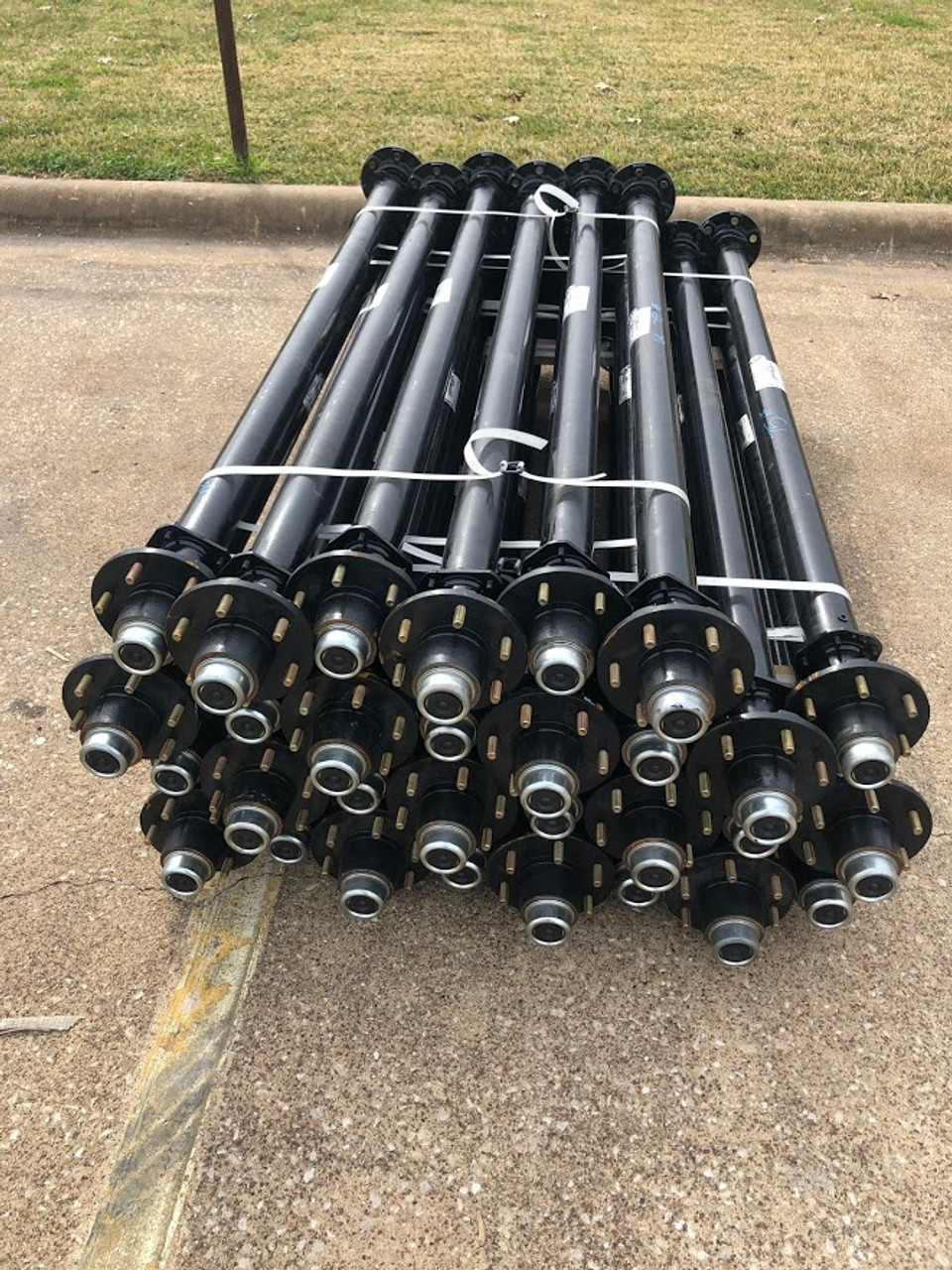 ROCKWELL AMERICAN TRAILER AXLES 6 LUG