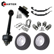 Why a 74” Spring Center and 98” Hub Face Won’t Work on a 10K Trailer Axle