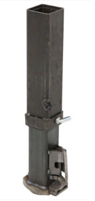 GCSQ-25008,  Square Adjustable Gooseneck Coupler 25k Cap. 2-5/16" Ball