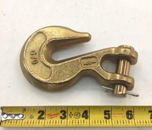 1/2" Grade 70 Clevis Grab Hooks with Pin LC70-12