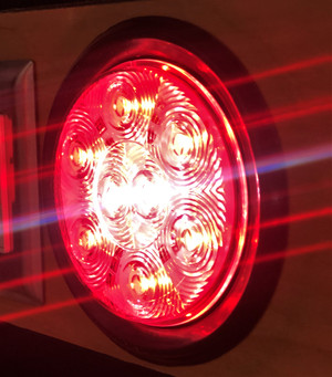 round stop turn tail reverse light