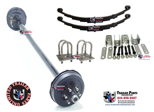 6000 lb trailer axle kit