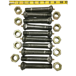 7/8"-9 x 4-3/4" Equalizer Bolt w/ Grease Zerk Fitting W/ 7/8" Lock Nut