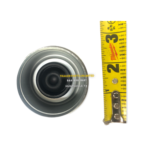 5 Lug Grease Cap w/ Rubber Plug 2k - 3.5k Hubs, 1.98" OD