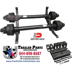 Dexter 12k Tandem Trailer Axle set