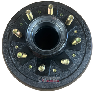 9-10k Hub & Drum for Dexter  Axles Made After 7/2009 - Cupped & Studded