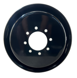 17.5" black Dual Trailer Wheel 8x6.5"