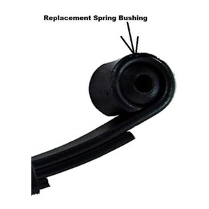 1" Rubber Trailer Spring Bushing, Dexter 10K HD 12K 3" Wide 2" OD, 1" ID