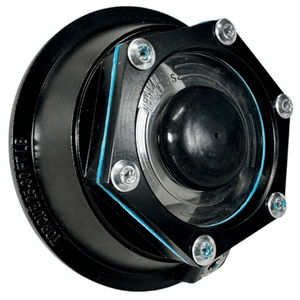 Durable 3.5” aluminum oil hub cap designed for 10,000 lb Carter Dexter trailer axles. Protects your axle's oil system from leaks and contamination.