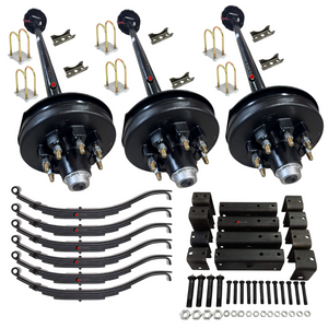 TRAILER KIT - 21k capacity - triple axle trailer - carter dexter