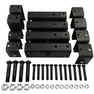 triple trailer axle hanger kit