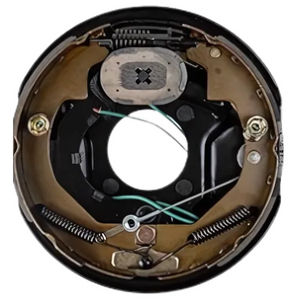 Right-hand 10" x 2-1/4" electric trailer brake – self-adjusting, pre-wired for 3.5K and 4.4K axles