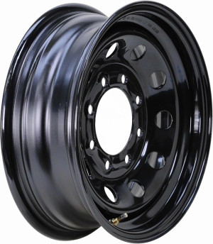 16" BLACK trailer wheel 8 lug
