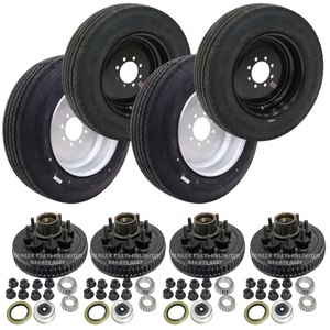 7K Axle 17.5” Tire & Hub Drum Upgrade Conversion Kit