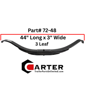 72-48 hutch leaf spring 43" long