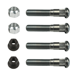 5/8-18 trailer stud with swivel flange nut or standard cone nut