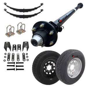 6k tandem trailer axle kit dexter axle carter lippert