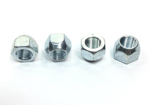 Trailer Wheel Lug Nut - Zinc-Plated Steel - 1/2" - Qty 1