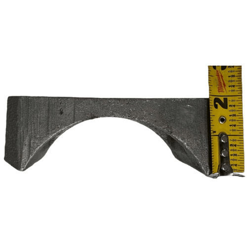 Durable and reliable SP-5 spring pad for 5" round axle tubing. Fits 2-1/2" wide springs on trailers with 10K-16K axles.