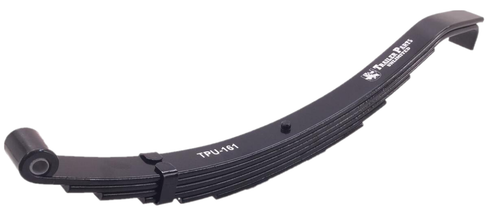 29 1/2" Hook Down Slipper Leaf Spring - 6 Leaves 2" Wide - 4,000 lbs. Capacity 29 1/2" Hook Down Slipper Leaf Spring - 6 Leaves 2" Wide - 4,000 lbs. Capacity