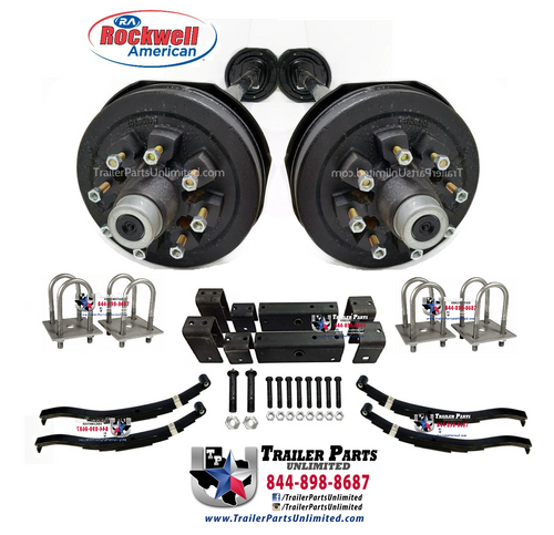 7000 lbs tandem axle trailer kit 