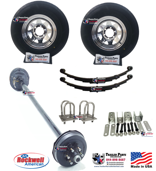 Package Deals Trailer Axle kits Single Axle Trailer Kits Single