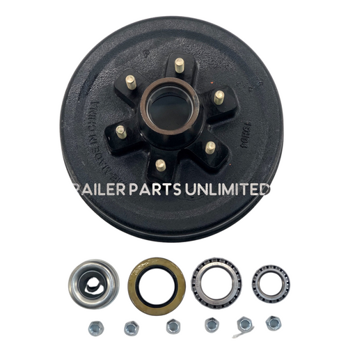 5.2k - 7k Hub and Drum 6x5.5"- Complete
