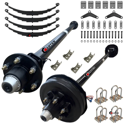 6000 lb Tandem Axle MD Kit - 12K Capacity (Axle Series)