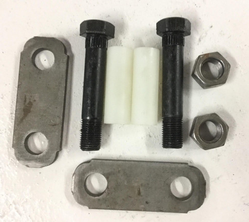 Suspension Repair Kit for Double Eye Springs - 2-1/4" Long Shackles
