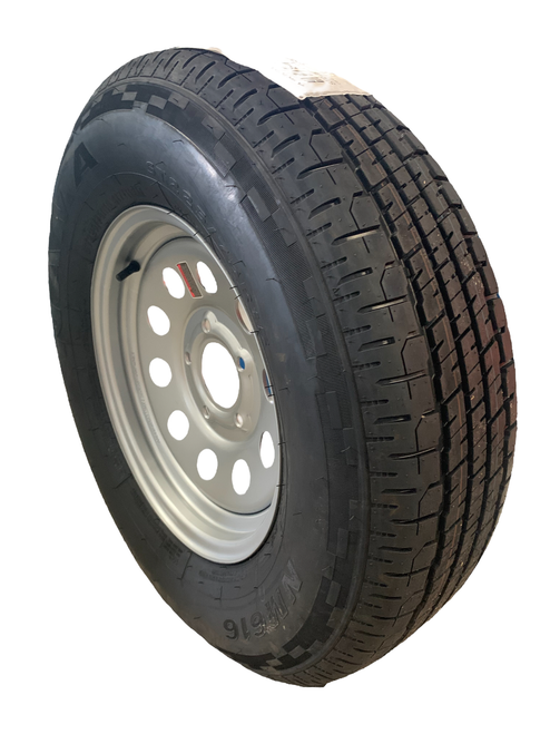 ST235/80R16 10-Ply Radial Tire LRE on Silver Mod 6 Lug Wheel - Premium  Trailer Tire and Wheel Combo