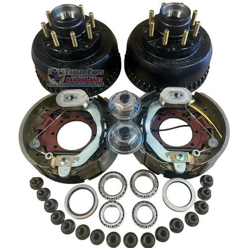 9-10k Repair Kit for Dexter  Axles Made After 7/2009 - Complete - Swivel Flange Nuts