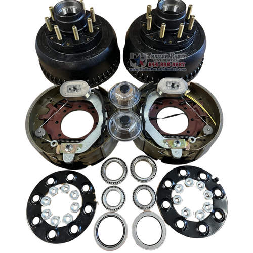 9-10k Repair Kit for Dexter  Axles Made After 7/2009 - Complete - Cone Nuts