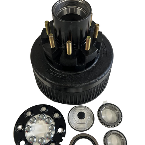 12k Hub & Drum for Dexter  Axles - Complete - Cone Nuts
