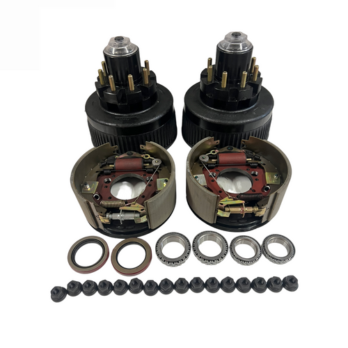 12k Repair Kit for Dexter Axles -Hydraulic Drum Brakes - Swivel Flange Nuts 