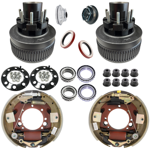 12k Repair Kit for Dexter  Axles - Hydraulic Drum Brakes - Cone Nuts