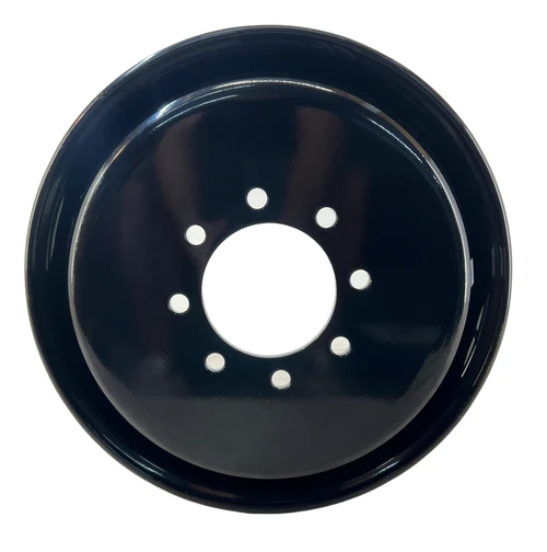 17.5" black Dual Trailer Wheel 8x6.5"