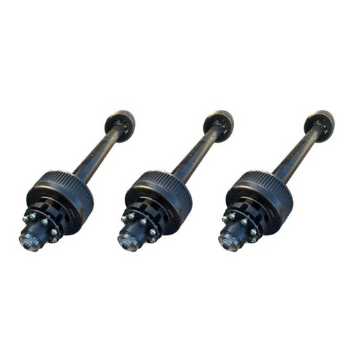 12k carter triple trailer axle kit - 3 12k electric brake trailer axles