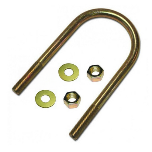 3" U-Bolt Zinc Plated with Nuts for 5.2k - 8k Trailer Axles - Carter 3" U-Bolt Zinc Plated with Nuts for 5.2k - 8k Trailer Axles - Carter
