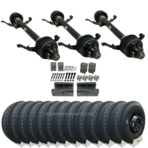 12K Trailer Axle Kits | Quality Parts - 12K Trailer Axle Kits | CARTER AXLE | 12k dexter axles