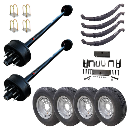 dexter 8k tandem axle trailer kit 