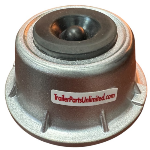 KC21-42A forged aluminum grease cap for EZ lube 6-lug hubs – fits 2.44” bore