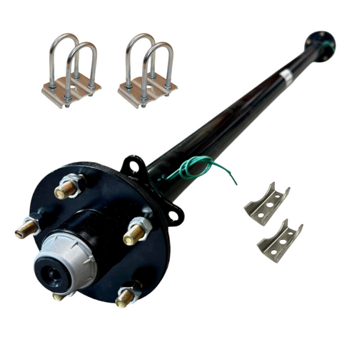 3.5k trailer axle with u bolt kit