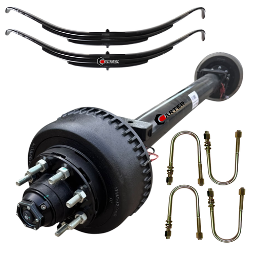 10k dexter carter hds suspension with 10k trailer axle