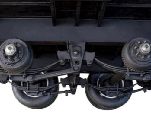 Complete 10K tandem axle kit with HDSS Hutch suspension