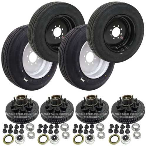7K Axle 17.5” Tire & Hub Drum Upgrade Conversion Kit