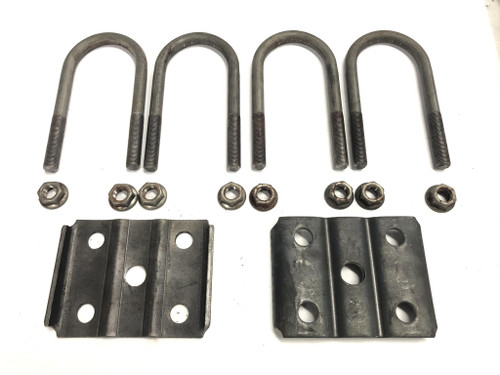 trailer U bolt kit for 3500lbs 2-3/8" Round Axle 5-1/2" long 1/2" dia 