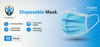 Guardian - Disposable Mask - 3 Layers - 50pc